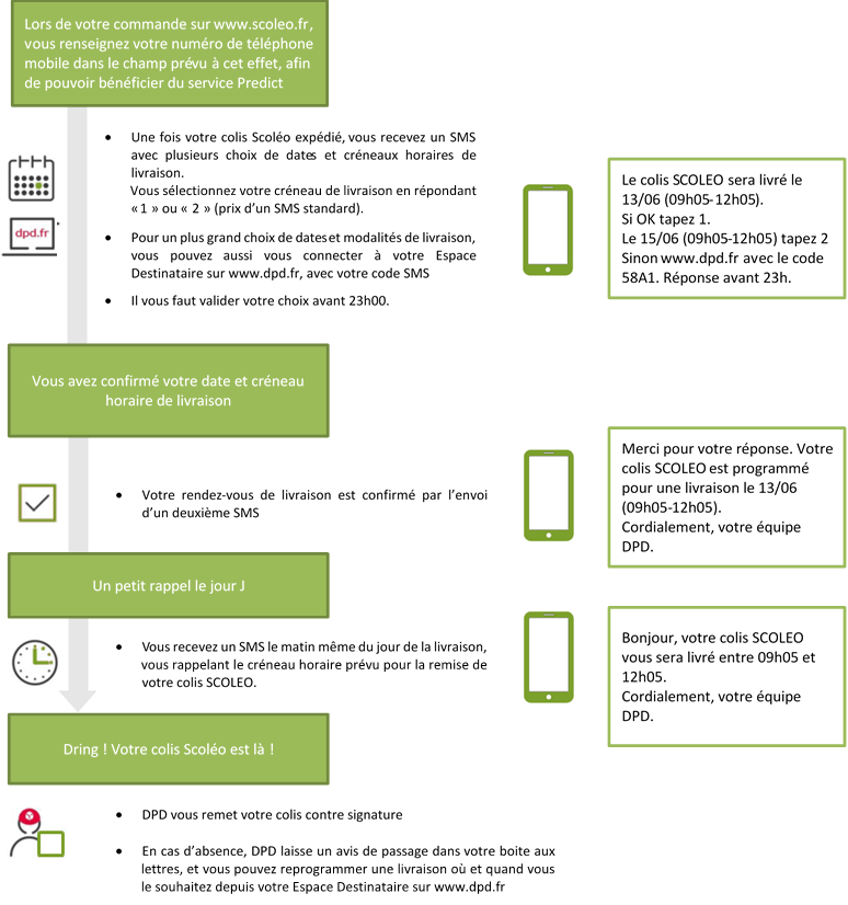 process livraison dpd