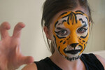 maquillage tigre