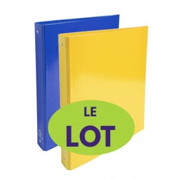WEDO College 58354412 Classeur à 4 Anneaux Gris A4 Avec Mécanisme Amovible