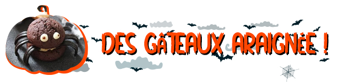 des-gateaux-araignée