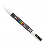 posca blanc