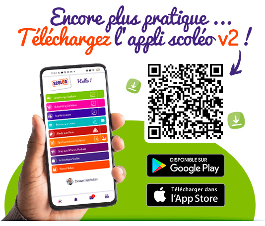 visuel téléchargement appli liste scolaire