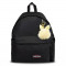EK620008-pomponlapcreme-sac-a-dos-eastpak-padded-noir-pompon-lapin-creme