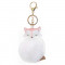 Porte-cles-Renard-pompon-blanc-001-v3