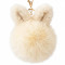 CHAALB65465CREME8-porte-cles-oreilles-de-lapin-en-pompon-creme