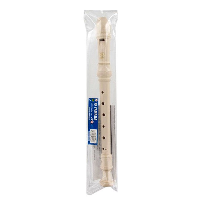 Flûte à Bec Yamaha YRA 28BIII - Doigté Baroque - Blanc - Idéal Débutants Et éducation Musicale